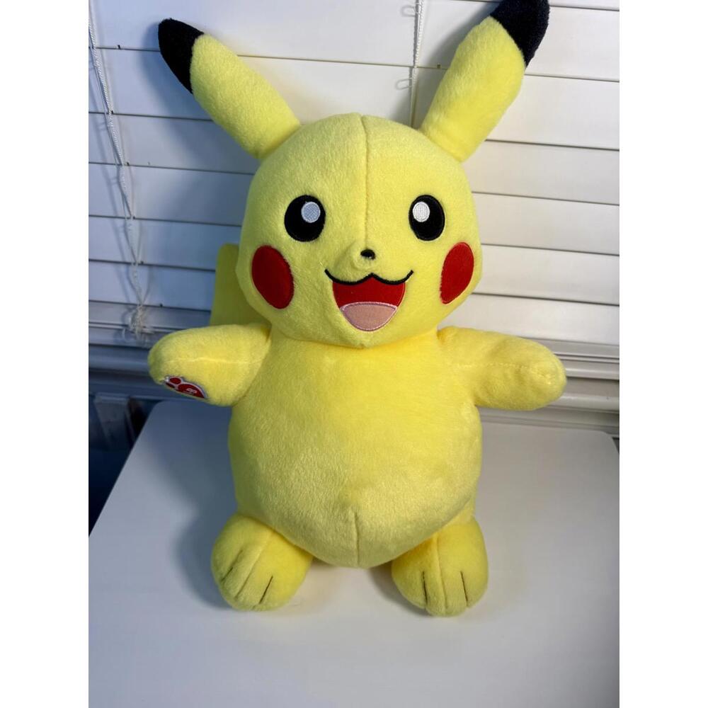 Build-A-Bear Pokémon Pikachu Plush 15" - Authentic Workshop Edition